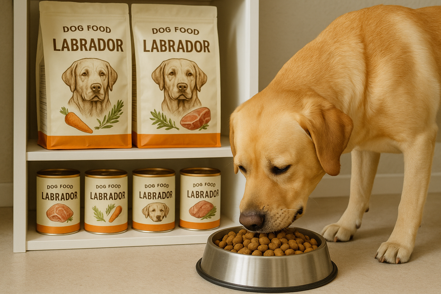 Come scegliere il miglior cibo per il labrador: ingredienti e fabbisogni nutrizionali