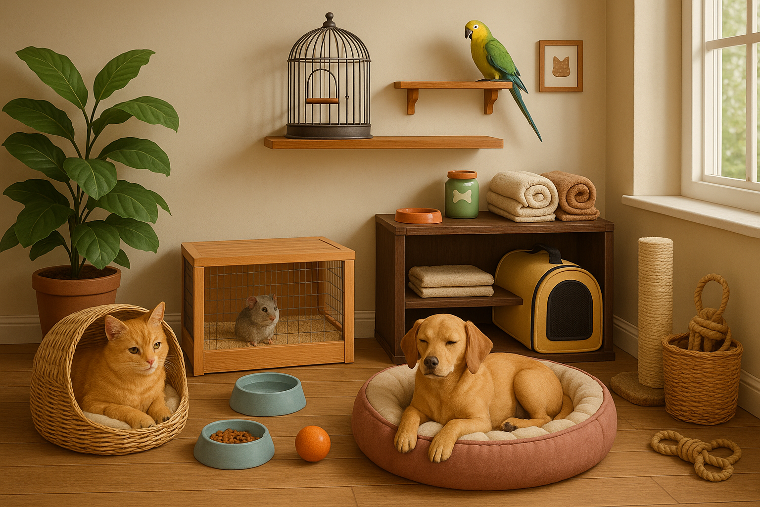 Come preparare la casa per accogliere un nuovo animale domestico