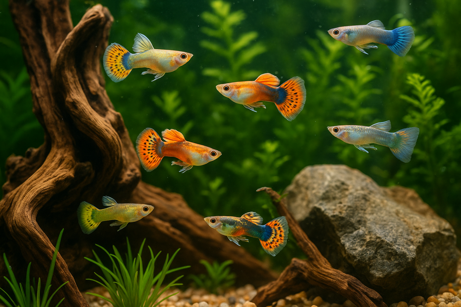 Vivere con pesci in acquario: quali sono le specie più adatte ai principianti?